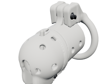 Apadravya cage, rendered from the design